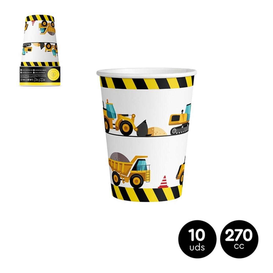 10 VASOS CONSTRUCCIÓN