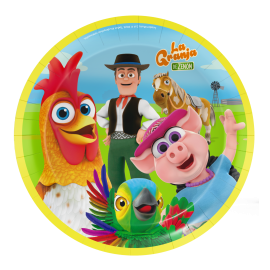 8 PLATOS 20CM LA GRANJA DE ZENON