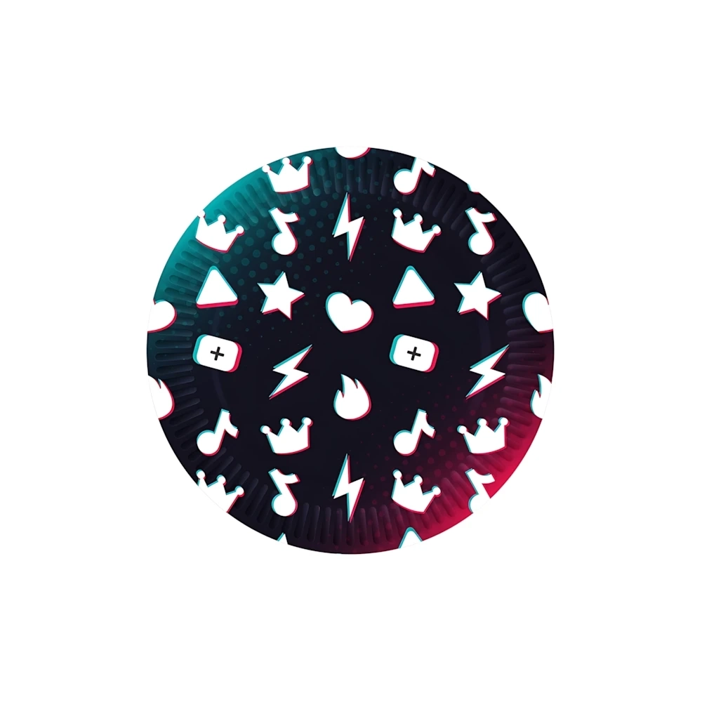 8 PLATOS 20CM TIK TOK